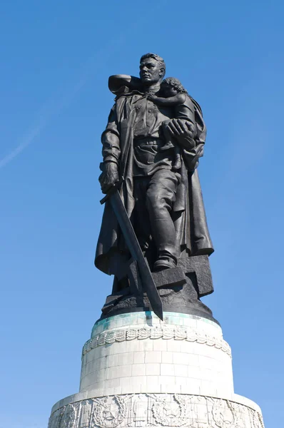 Monumento Alla Guerra Sovietica Treptower Park — Foto Stock