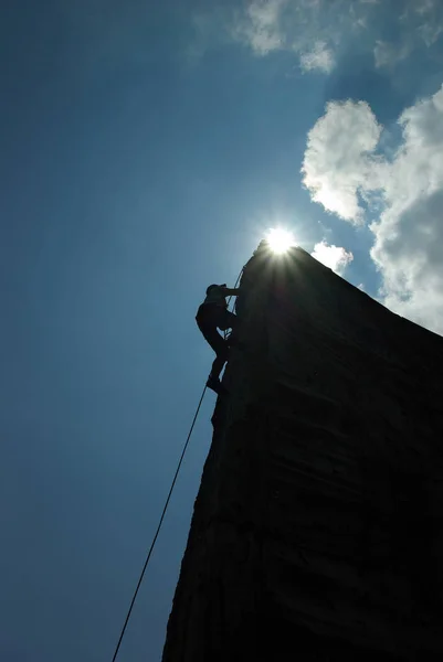 Climbing Tower Sun — Stock Photo, Image