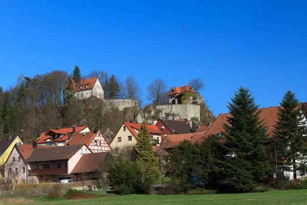 Vista Para Castelo Betzenstein — Fotografia de Stock
