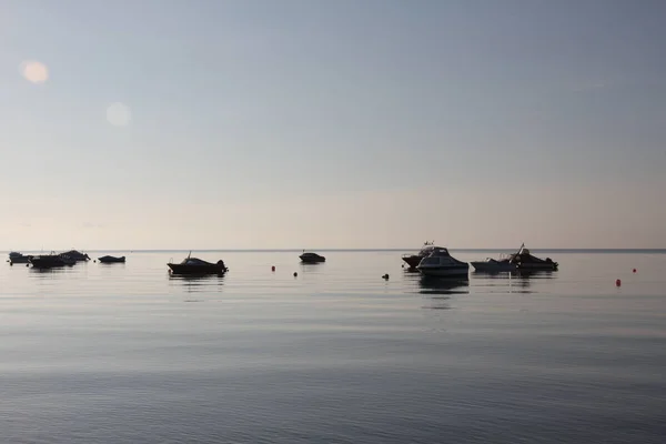 Schepen Aan Baltische Zee — Stockfoto