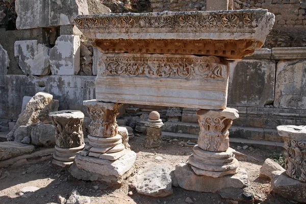 Блок Каменю Ефесі — стокове фото