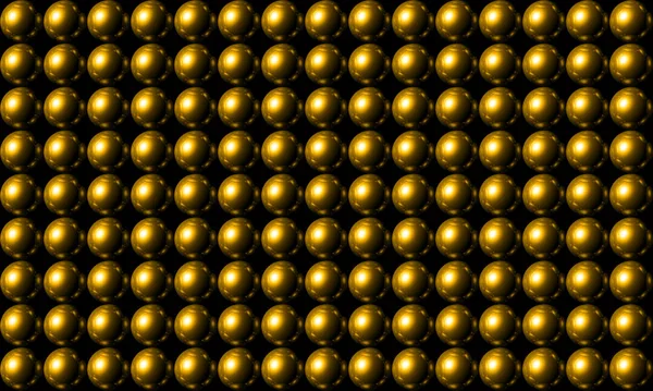 Kulta Pallo Grid Matriisi Tausta — kuvapankkivalokuva