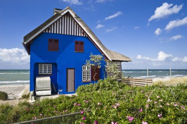 house on the graswarder,heiligenhafen,baltic sea,schleswig-holstein,germany,europe peninsula and nature reserve clipart