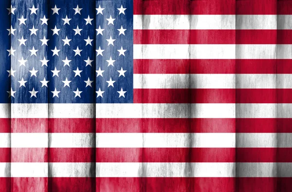 Usa Textuur Houten Hek — Stockfoto