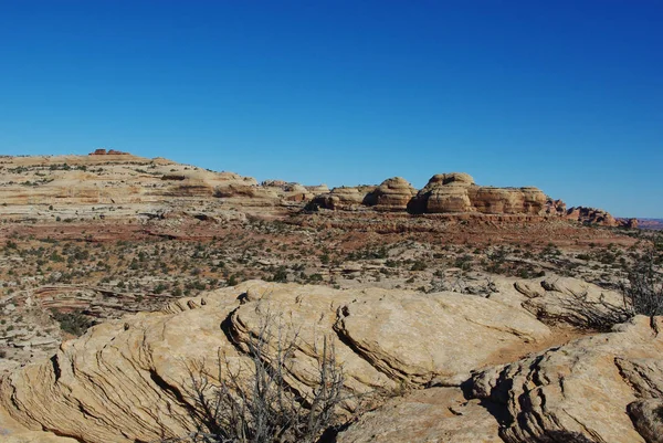 Rocce Vicino Canyonlands Parco Nazionale Utah — Foto Stock