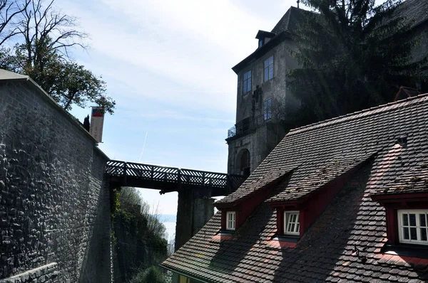 Cidade Velha Histórica Meersburg — Fotografia de Stock