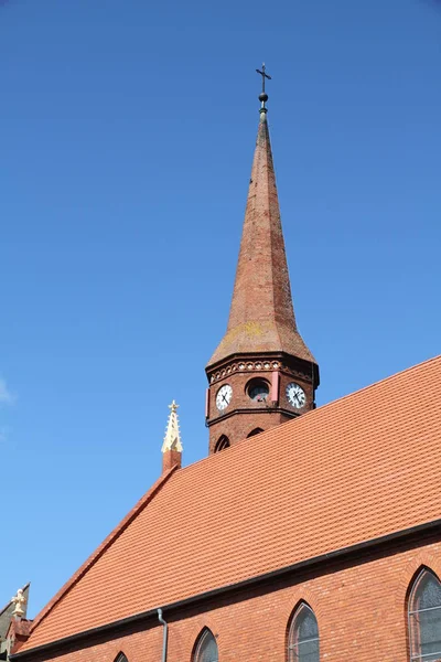 Vacker Utsikt Över Gamla Kyrkan — Stockfoto