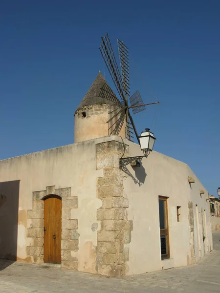 Historische Mühle Palma — Stockfoto