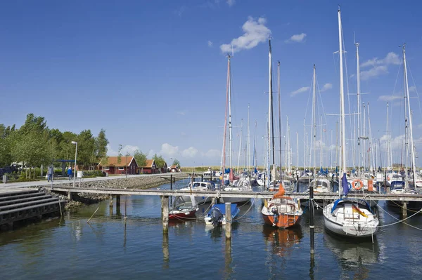 Marina Heiligenhafen Baltic Sea Schleswig Holstein Germany Europe — 스톡 사진