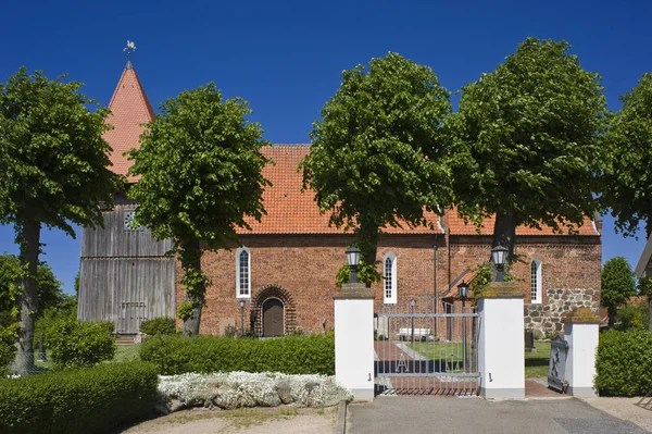 Schilderachtig Uitzicht Oude Kerk — Stockfoto