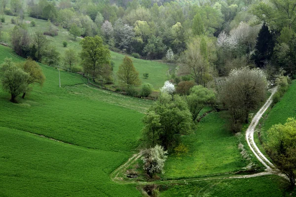 Ландшафт Эмилии Романьи — стоковое фото