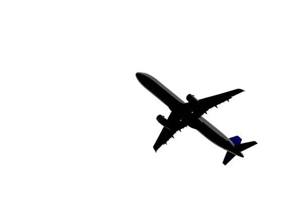 Aeroplano Sul Cielo — Foto Stock