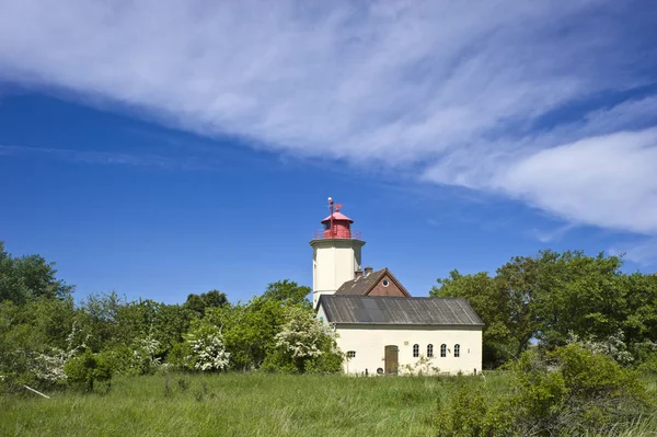 Faro Westermarkelsdorf Fehmarn Island Baltic Sea Schleswig Holstein Germany Europe — Foto de Stock