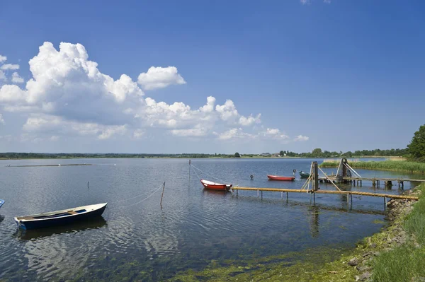 Neustadter Aguas Interiores Neustadt Holstein Baltic Sea Schleswig Holstein Germany — Foto de Stock