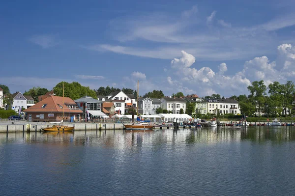 Kikötő Városképpel Neustadt Holstein Baltikumi Tenger Schleswig Holstein Németország Európa — Stock Fotó