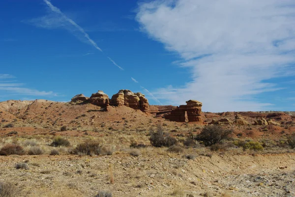 Formazioni Rocciose Vicino Notom Utah — Foto Stock