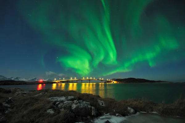 Norge Natur Landskap Bakgrund — Stockfoto