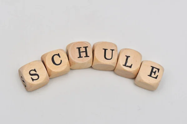 Abs Briefe Schulbildung — Stockfoto