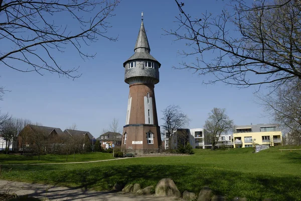 Torre Agua Husum Schleswig Holstein Alemania — Foto de Stock
