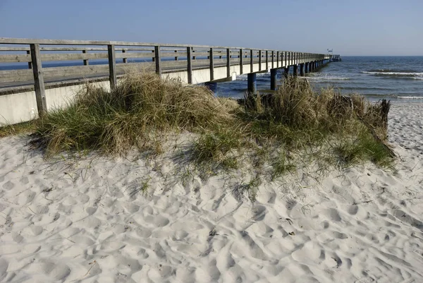 Spiaggia Dello Schleswig Holstein Stato Più Settentrionale Della Germania — Foto Stock
