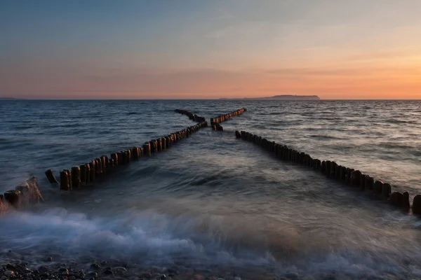 Pohled Krásné Pobřeží Moře — Stock fotografie