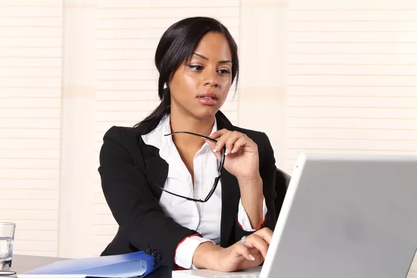 Woman Working Office — Stock Photo, Image
