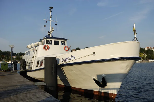 Flensburg Een Plaats Duitse Deelstaat Noordrijn Westfalen Gelegen Het Landkreis — Stockfoto