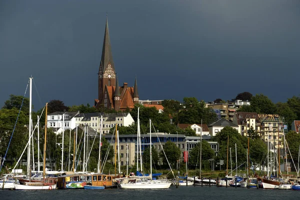 Vacker Utsikt Över Gamla Kyrkan — Stockfoto