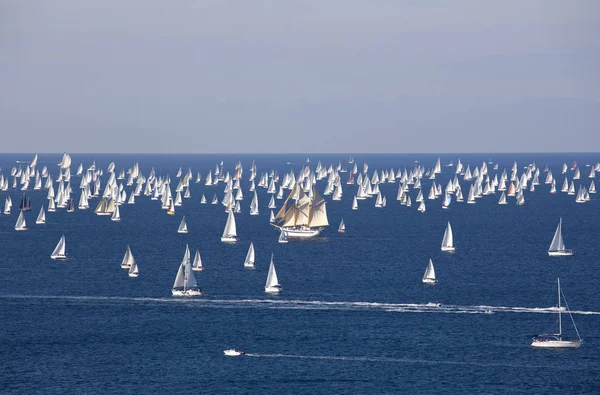 Barcolana 2010 Ρεγκάτα Τεργέστη Ιταλία — Φωτογραφία Αρχείου