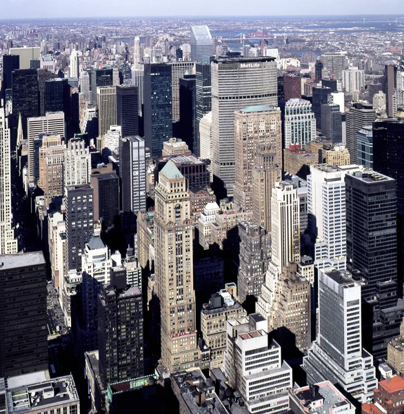 Vacker Utsikt Över Urban New York Landskap Usa — Stockfoto