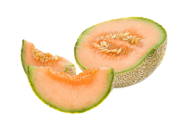 Sezione Segmenti Melone — Foto Stock