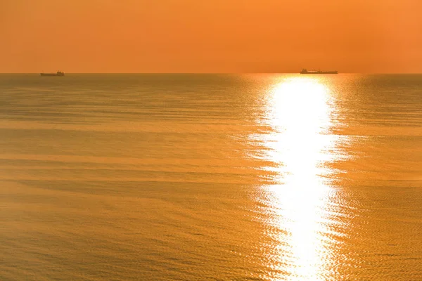Reflection Sun Sunrise Sea — Stock Photo, Image