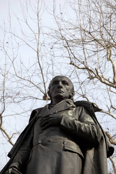 Monumento Domenico Rossetti Trieste Italia — Foto de Stock