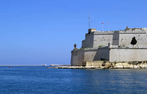 Fort Angelo Valletta Malta — Stockfoto