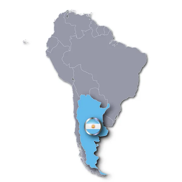 Argentina Officially Argentine Republic — Stock Photo, Image