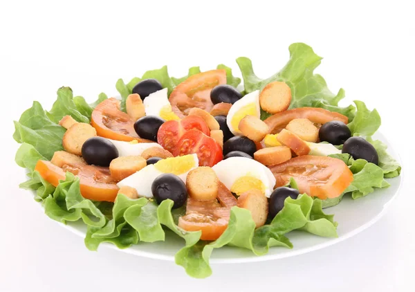 Closeup View Fresh Tasty Salad — Stock Photo, Image