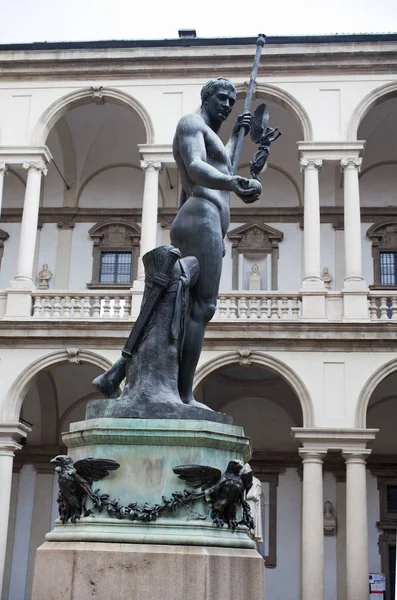 Napoleon Monument Accademy Art Milano Italien — Stockfoto