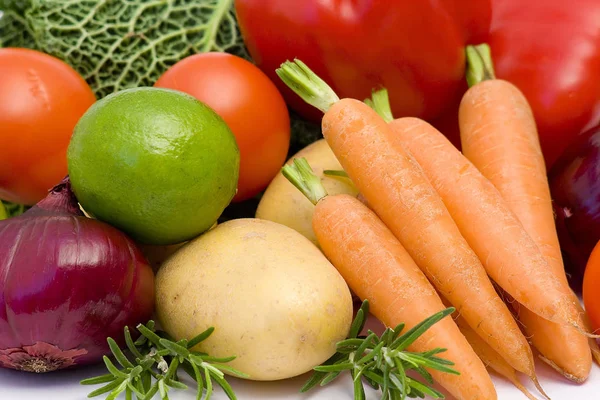 Alimentos Ecológicos Verduras Frescas — Foto de Stock