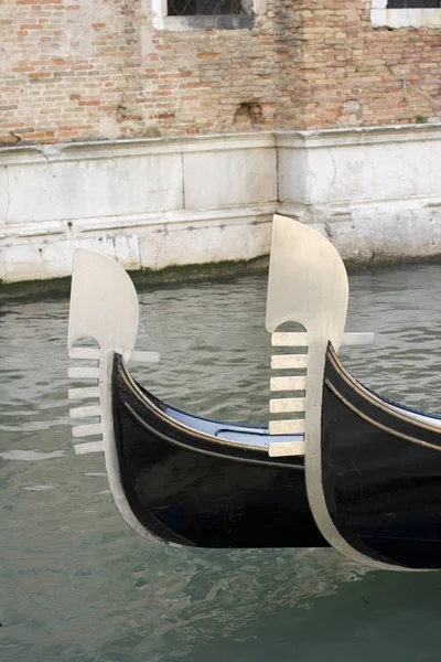 Photo Gondole Dans Canal Venise — Photo