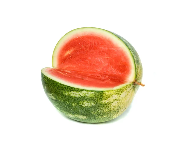 Seedless Watermelon Isolated White Background Royalty Free Stock Images