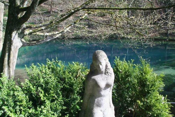 Mühle Blautopf — Stockfoto