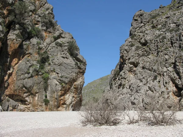 Kanyon Simgesi Dağlar Kumtaşı — Stok fotoğraf