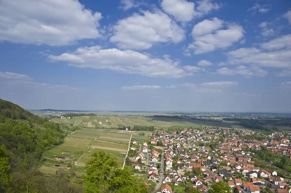 Vista Panorâmica Majestosa Arquitetura Medieval Castelo — Fotografia de Stock