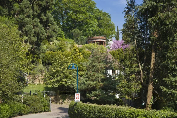 Giardino Botanico Tempio Del Sole Gleisweiler Strada Del Vino Tedesco — Foto Stock