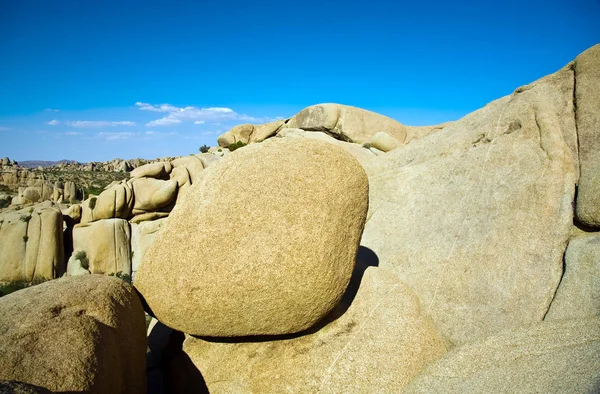 Scenic Jumbo Rock Joshua Tree National Park — Stock Photo, Image