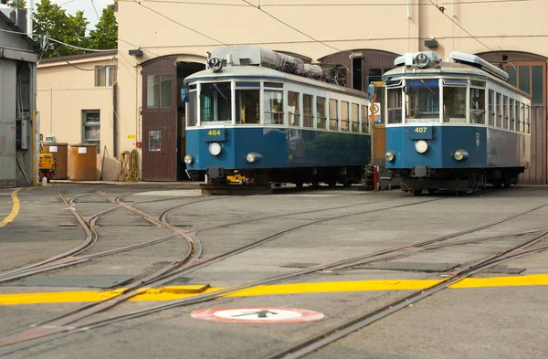 Vista Eléctrico Para Opicina Trieste — Fotografia de Stock