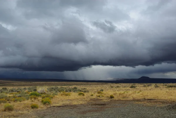 即将到来的风暴 涅瓦沙漠 — 图库照片