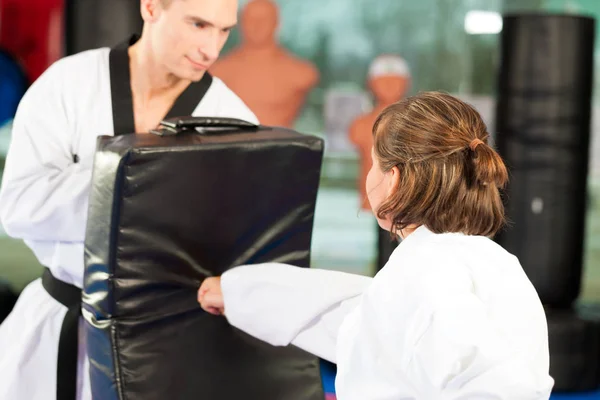 Kampsport Träning Gymmet — Stockfoto