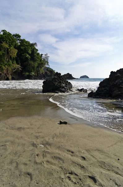 Anclas Playa Parque Nacional Mauel Antonio —  Fotos de Stock