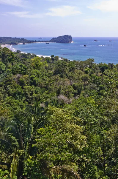 Anianing Plage Dans Parc National Mauel Antonio — Photo